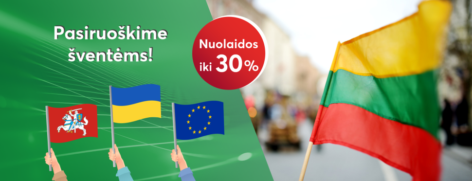 Nuolaidos vėliavoms